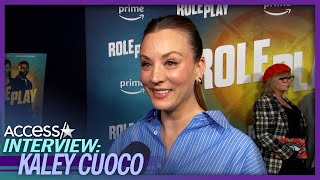 Kaley Cuoco Reveals 10MonthOld Daughters Favorite Word [upl. by Ahsaret]