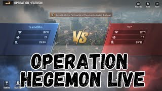 Warpath 91  Operation Hegemon 21 vs 14 [upl. by Gavrila922]