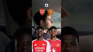 ARSENAL VS MANCHESTER UNITED arsenalfc manchesterunited premierleague martinelli saka odegaard [upl. by Aneela]