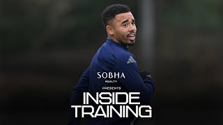 Goals galore  INSIDE TRAINING  First steps towards Nottingham Forest test  Premier League [upl. by Odnamra]