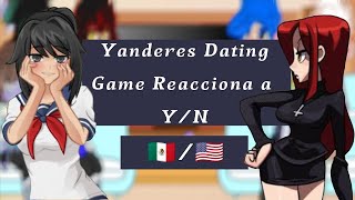 Yandere Dating Game react to Yn Única parte Especial 241k  Izumi [upl. by Airtina]