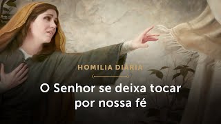 Homilia Diária  O Senhor se deixa tocar por nossa fé Terçafeira da 4ª Semana do Tempo Comum [upl. by Glasgo]