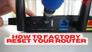 How to Factory Reset Your Router [upl. by Ifill488]