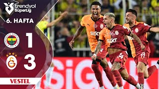 Vestel  Fenerbahçe 13 Galatasaray  HighlightsÖzet  Trendyol Süper Lig  202425 [upl. by Kirch129]