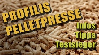 Profilis Brikettpresse Pelletpresse 230v kompakt  Infos Tipps und Testsieger  PelletPresseorg [upl. by Nnahteb]