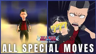 All Moe Shishigawara Special Moves Bleach Brave Souls [upl. by Endo]