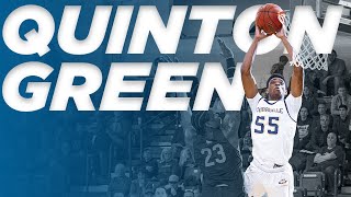 Quinton Green  Cedarville Mens Basketball Dunks [upl. by Yrot]