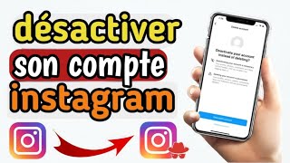 Comment désactiver un compte instagram Mise à jour 2024 desactiver un compte instagram [upl. by Aibonez]