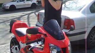 Honda VTR SP1 SC 45 Without exhaust  Very loud D [upl. by Hcardahs]