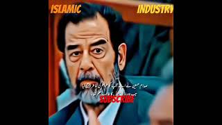 Watan ya mout saddam husain viralvideo viralvideo viralvideo attitudestatus [upl. by Ares]