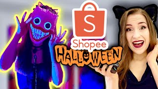 KUPUJĘ HALLOWEENOWE GADŻETY Z SHOPEE😱🙉 [upl. by Baldwin]