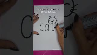 quotDesenhar um gatinho é difícilquot EU DESENHANDO FÁCIL [upl. by Anaehr]