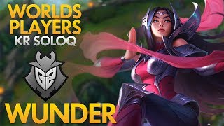 G2 WUNDER  Irelia Top Lane [upl. by Ttirrej]