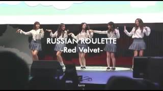 FANCAM RED VELVET LIVE IN JAKARTA 2017 RUSSIAN ROULETTEDUMB DUMBROOKIELITTLE LITTLE [upl. by Alby]