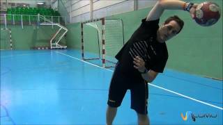 Lanzar la pelota en Balonmano Handball [upl. by Swamy]