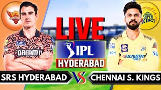 IPL 2024 Live CSK vs SRH Live Match  IPL Live Score amp Commentary  Chennai vs Hyderabad Liveing 2 [upl. by Wulfe]