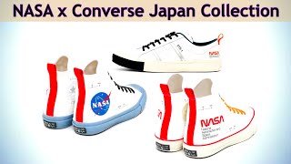 NASA x Converse Japan Collection  DETAILED LOOK and Release Update [upl. by Kerred]