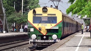 AsansolBarddhaman Conventional MEMU Passenger Train Arrive amp Depart Talit Station  Eastern Railway [upl. by Tenner435]