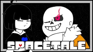 The Ultiimate Undertale Fight Against SpaceTale Sans Bad Times Incoming [upl. by Claudetta554]