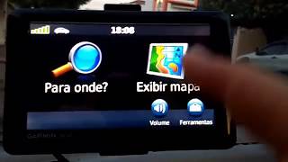 Como usar GPS Garmin colocar endereço [upl. by Candyce]