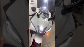 R15 White  R15 V4 2025 New Coming model  r15v4 r15modification ytshort riderschoicem [upl. by Arbma821]