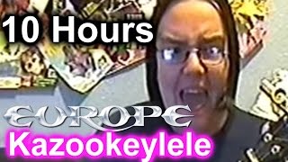 10 hours  Europe  The Final Countdown  Kazookeylele  Ukulele  Cover [upl. by Acinahs]