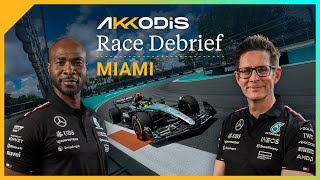 Why did we pit so early  2024 Miami GP F1 Akkodis Race Debrief [upl. by Siol]