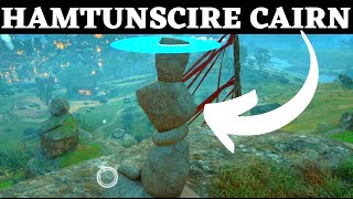 Hamtunscire Cairn AC Valhalla Stack Rock Puzzle Stone Mystery Solution Assassins Creed Valhalla [upl. by Cirdla]