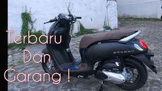 Scoopy Prestige BLACK Terbaru  HITAM DOFF [upl. by Nailliw81]