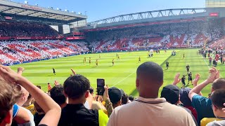 Wolves fans at Liverpool away 19524 [upl. by Aynad]