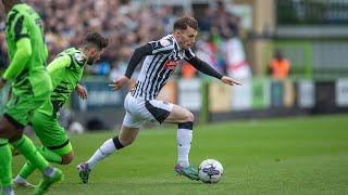 HIGHLIGHTS  FOREST GREEN ROVERS 10 NOTTS COUNTY [upl. by Hallsy424]