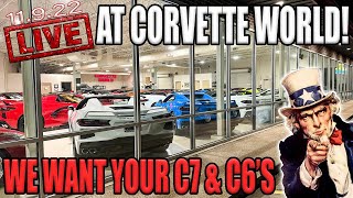 Why Corvette World with its Large Inventory Still wants MORE [upl. by Llehsem]