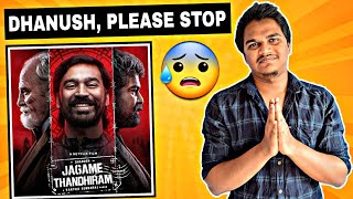 Jagame Thandhiram Trailer REACTION  Suraj Kumar [upl. by Gnot]