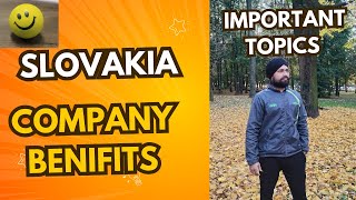 Slovakia company benifits  More important topics slovakia visaappointment workpermit workvisa [upl. by Ennaylime]