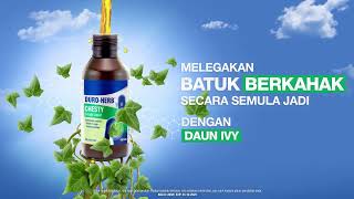 Melegakan batuk berkahak dengan DUROHERB Chesty Cough Liquid [upl. by Walford99]