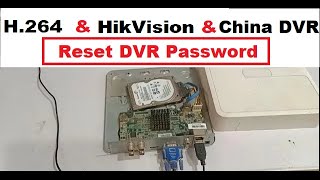 3 Method to Reset DVR Password Reset  DVR Password Recovery DVR Password  CCTV DVR [upl. by Nnyllaf]