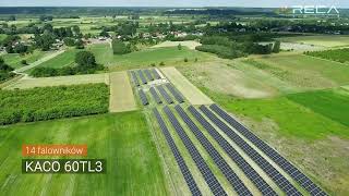 Farma fotowoltaiczna 1MW  Bliskowice  Reca Solar [upl. by Assetak]