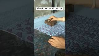 Block Printing  Wholesale Cotton Suits  Palashstore suits dressmaterial blockprint printing [upl. by Leroi]