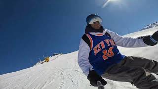 Snowbaording at Valle Nevado Chile in August [upl. by Kinnon333]