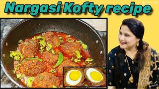 Nargasi Kofty recipe  Egg kofta Curry  Gulmeenay foods [upl. by Esyla406]