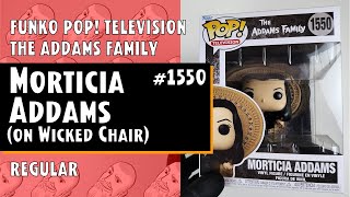 Morticia Addams on Wicker Chair Funko Pop  1550  The Addams Family  Just One Pop Showcase [upl. by Yrehc999]