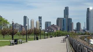 Liberty State Park Jersey City NJ Lower Manhattan NYC Statue of Liberty [upl. by Allissa]