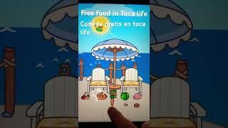 Free food or comida gratis TOCA LIFE [upl. by Niroht498]