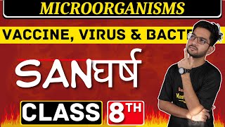 Microorganisms Friend and Foe  Class 8th Chapter 2  Sangharsh Batch  basicwalipadhai [upl. by Kielty]