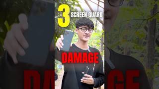 6 Screen Guard vs iPhone Drop Test Shocking 😳Result shorts shortsfeed viralshorts [upl. by Grube]