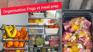 Rangement frigo Meal prep batchcooking à congelercomment conserver les fruit et légume antigaspi [upl. by Ortrud]