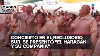 Concierto en el Reclusorio Sur se presentó quotEl Haragán y su Compañíaquot [upl. by Ahseet]