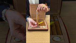 ASMR Unboxing of the Montecristo Double Edmundo Travel Humidor 😍 [upl. by Adyan]