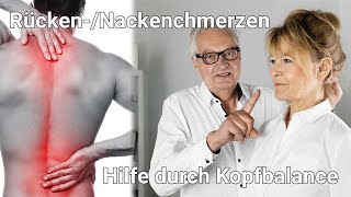 Rücken und Nackenschmerzen  Was hat die Zunge damit zu tun Kopfbalance durch Training [upl. by Aeuhsoj810]