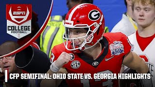 Peach Bowl Ohio State Buckeyes vs Georgia Bulldogs  Full Game Highlights [upl. by Akedijn]